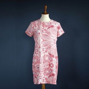 Adrienne Vittadini Sheath Dress Mini Paisley cool